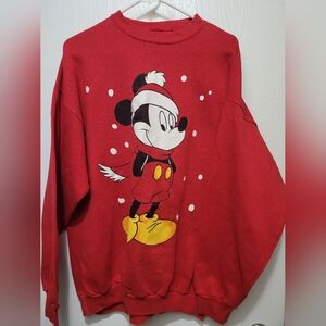 Ladies Mickey Mouse Christmas Sweater